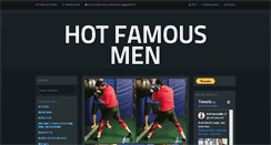 Desktop Screenshot of hotfamousmen.com
